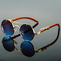 Cayden | Smukłe Retro Owalne Okulary Przeciwsłoneczne