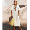Marnie | Luźna Boho Sukienka Maxi
