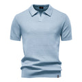 Carter | Klasyczna teksturowana koszulka polo