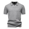 Carter | Klasyczna teksturowana koszulka polo