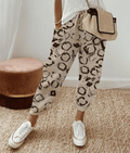 Leonora | Casual Everyday Printed Lace Pants