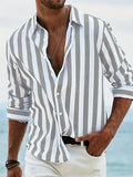 Bennett | Pasiasta Koszula Relaxed-Fit Casual