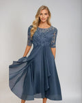 Adelaide | Elegancka Koronkowa Sukienka Midi