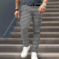 Nolan | Spodnie w Kratę Houndstooth