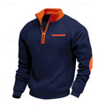 Keith | Pulower z Kapturem w Stylu Colour Block