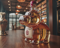 Darren | Butelka Whisky w Designie Hipopotama