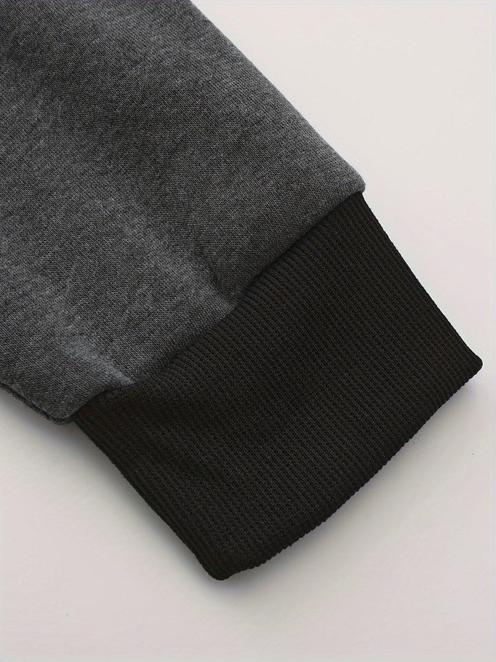 Cedric | Kolorowy Blokowany Hoodie na Zamek