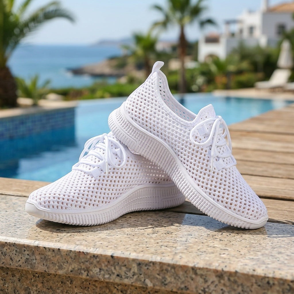 Marina | Przewiewne Sneakersy na Sznurowadła