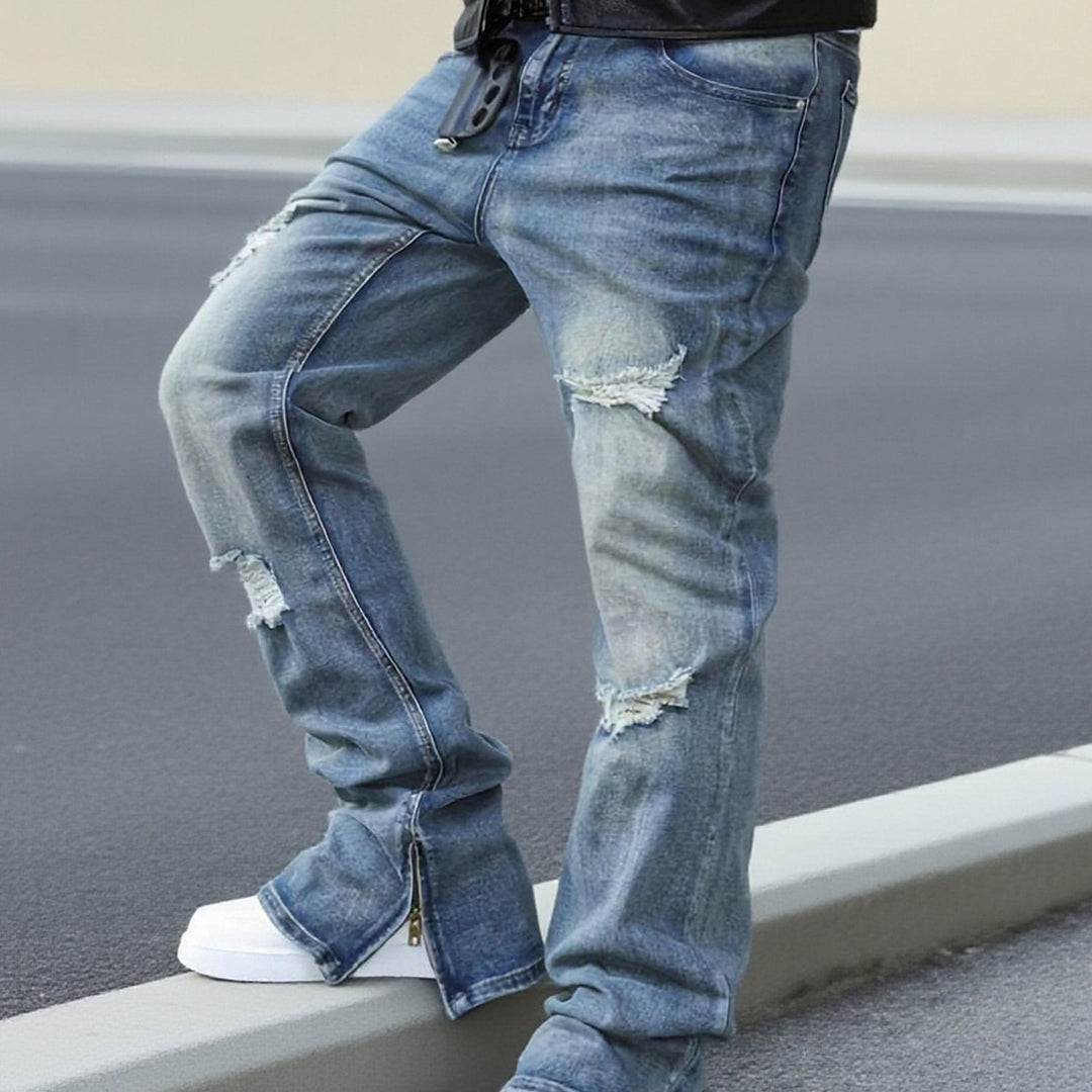 Easton | Luźne jeansy proste