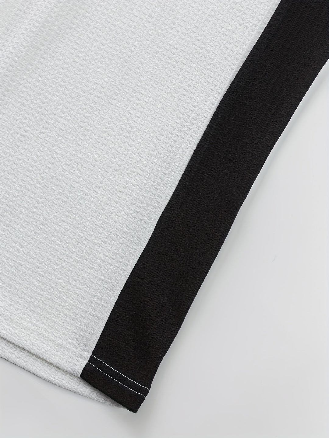 Curtis | Teksturowany longsleeve Henley