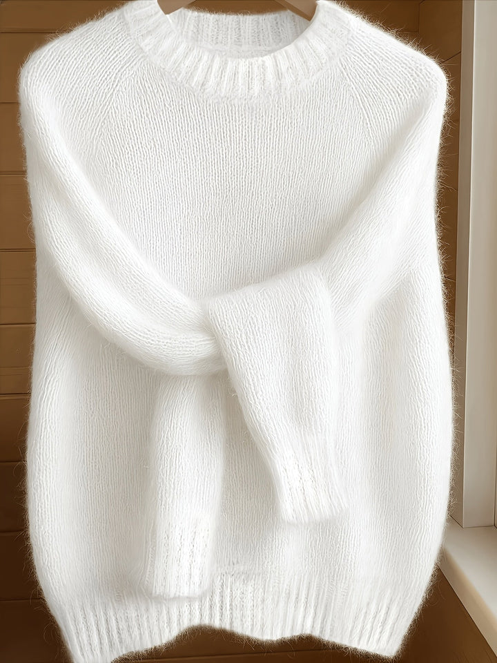 Sabine | Miękki sweter z okrągłym dekoltem