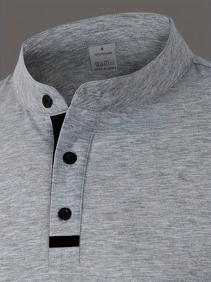 Jasper | Elegancki longsleeve henley