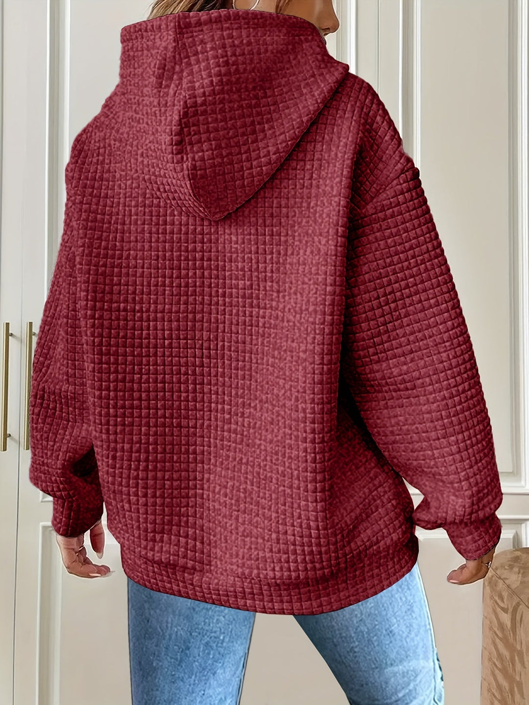 Serena | Przytulny Teksturowany Hoodie