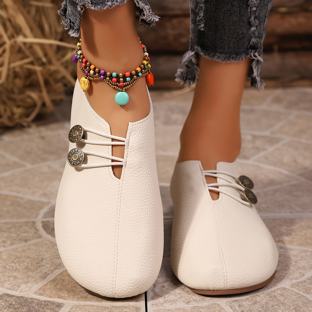 Nadine | Miękkie Mokasyny Slip-On
