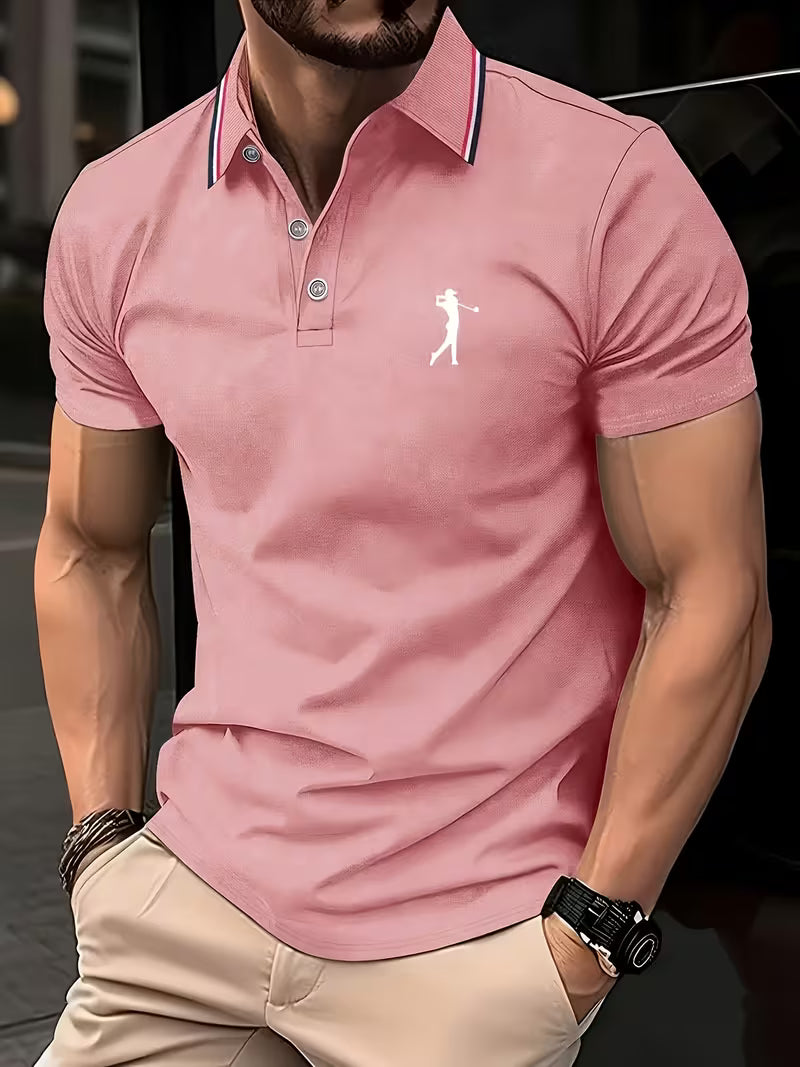 Arnold | Casual Koszulka Golfowa z Krótkim Rękawem