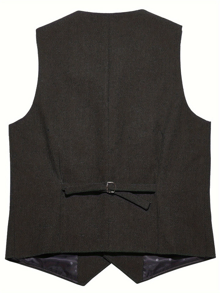 Byron | Elegancka Kamizelka W Kratę