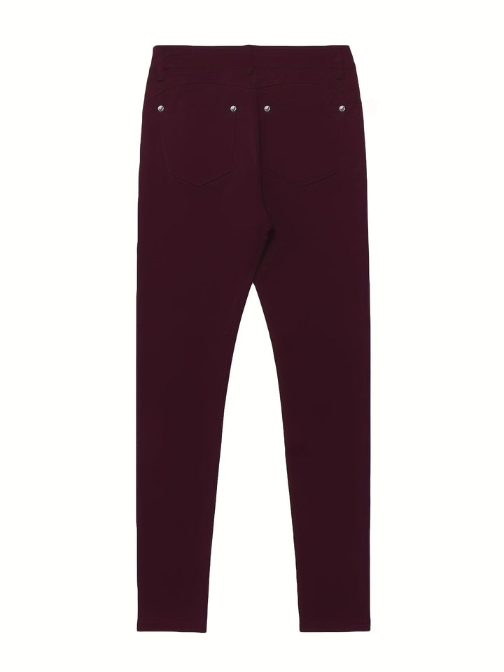 Sylvie | Jeansy Skinny z Wysokim Stanem