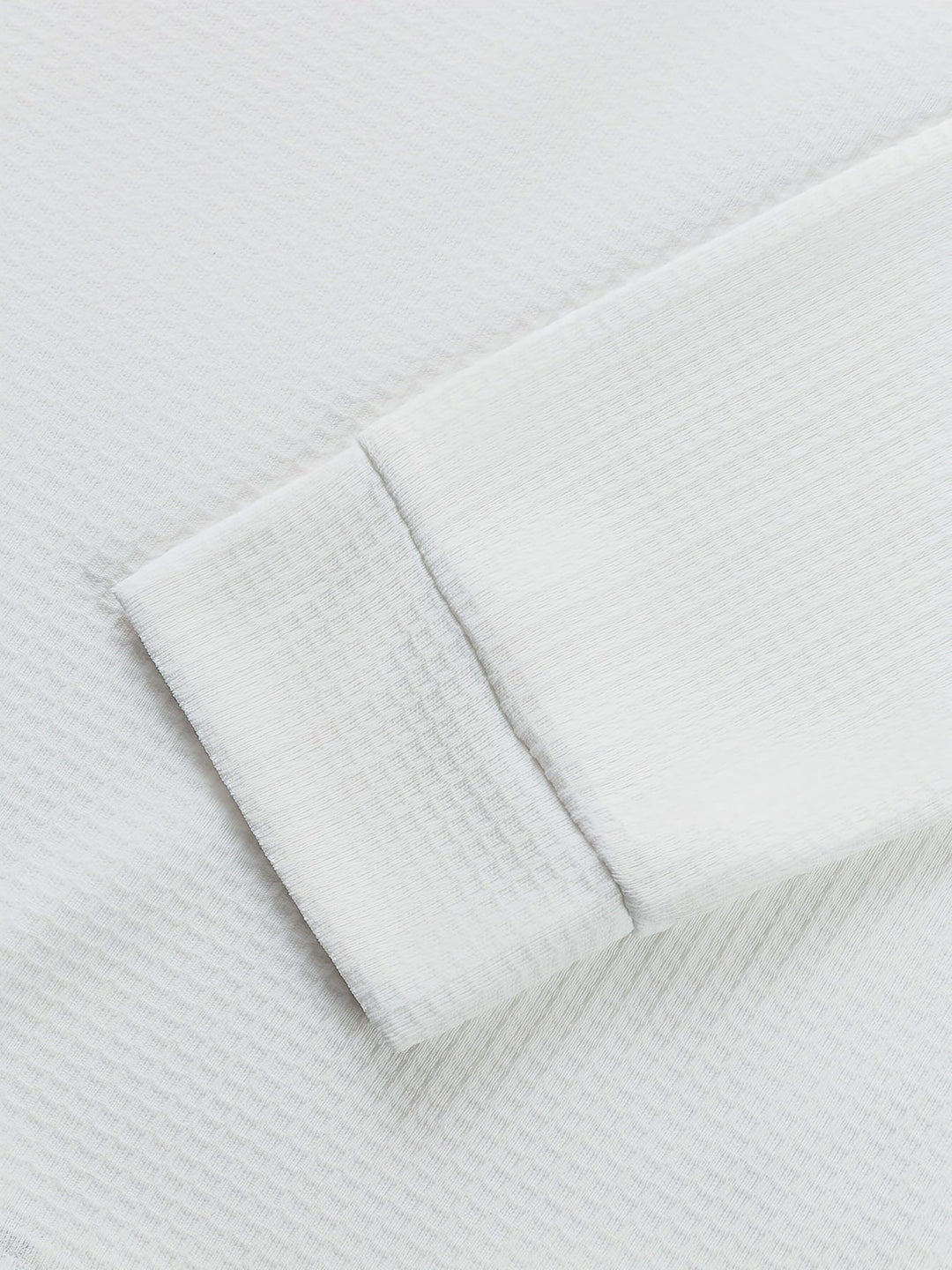 Curtis | Teksturowany longsleeve Henley