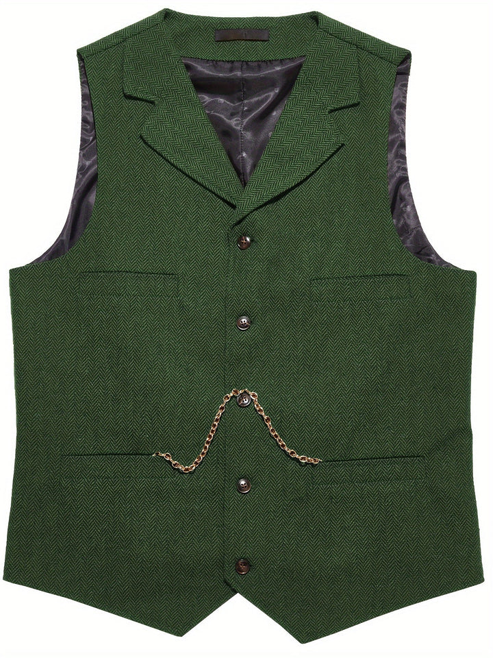 Byron | Elegancka Kamizelka W Kratę