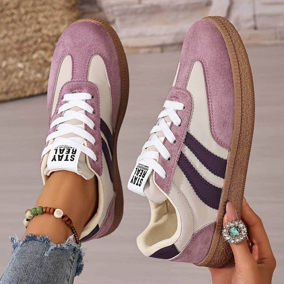 Lena | Klasyczne Sneakersy na Sznurowadła