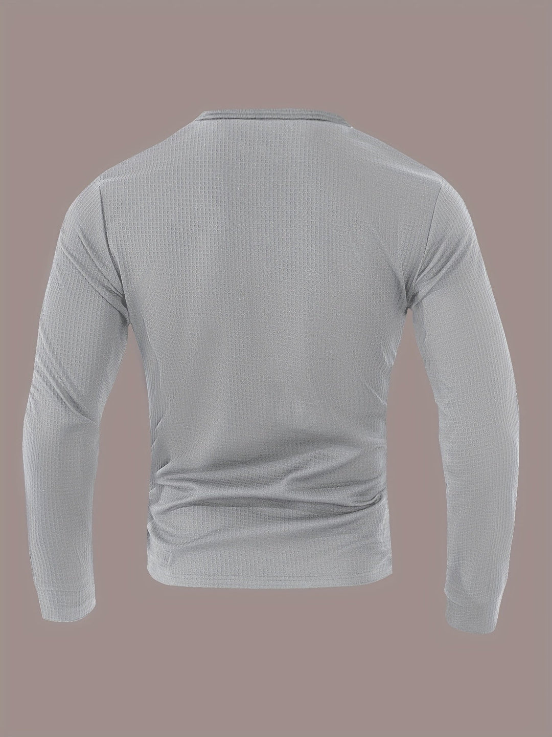 Curtis | Teksturowany longsleeve Henley