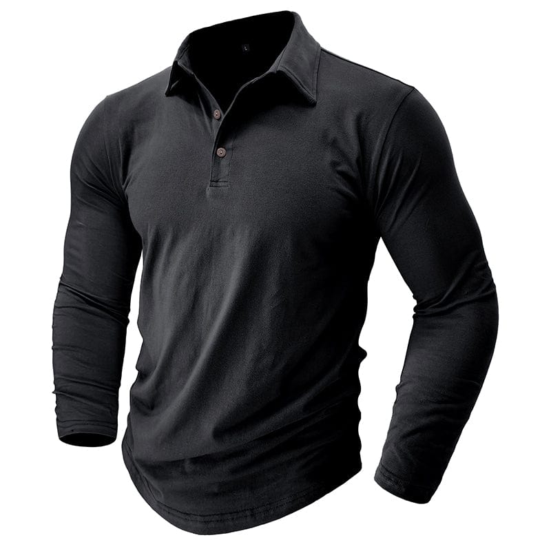 Travis Owen | Stylowa Premium Koszulka Polo z Długim Rękawem