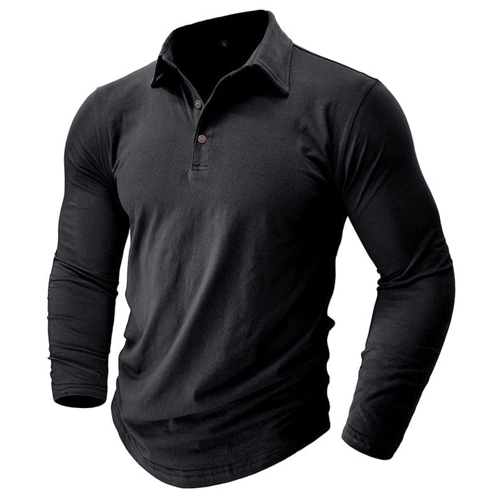 Travis Owen | Stylowa Premium Koszulka Polo z Długim Rękawem