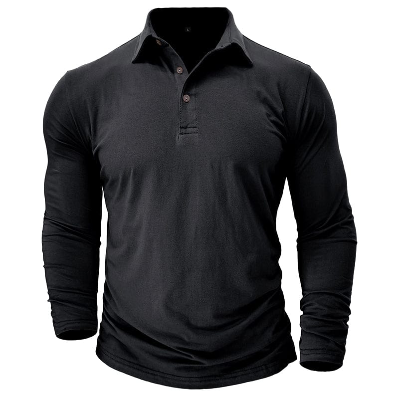 Travis Owen | Stylowa Premium Koszulka Polo z Długim Rękawem