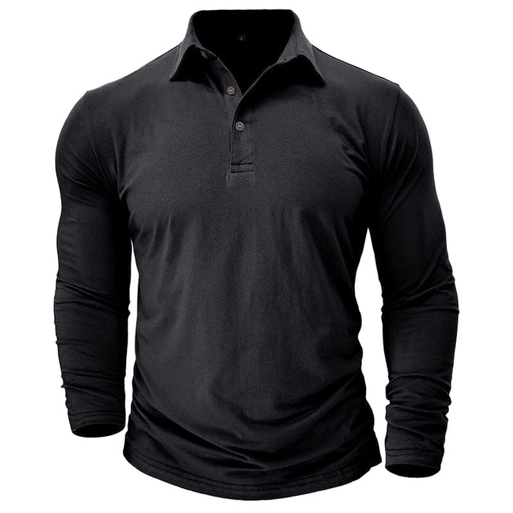 Travis Owen | Stylowa Premium Koszulka Polo z Długim Rękawem