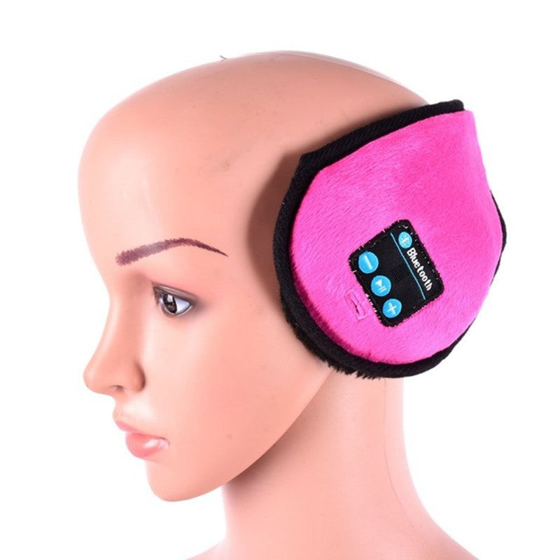 Pluszowe nauszniki ze słuchawkami Bluetooth
