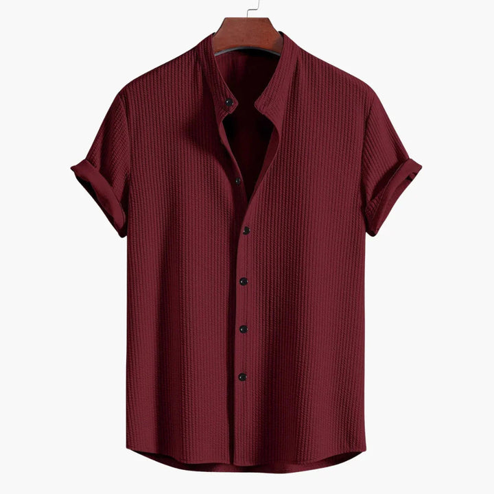 Cyrus | Elegancka koszula z stójką