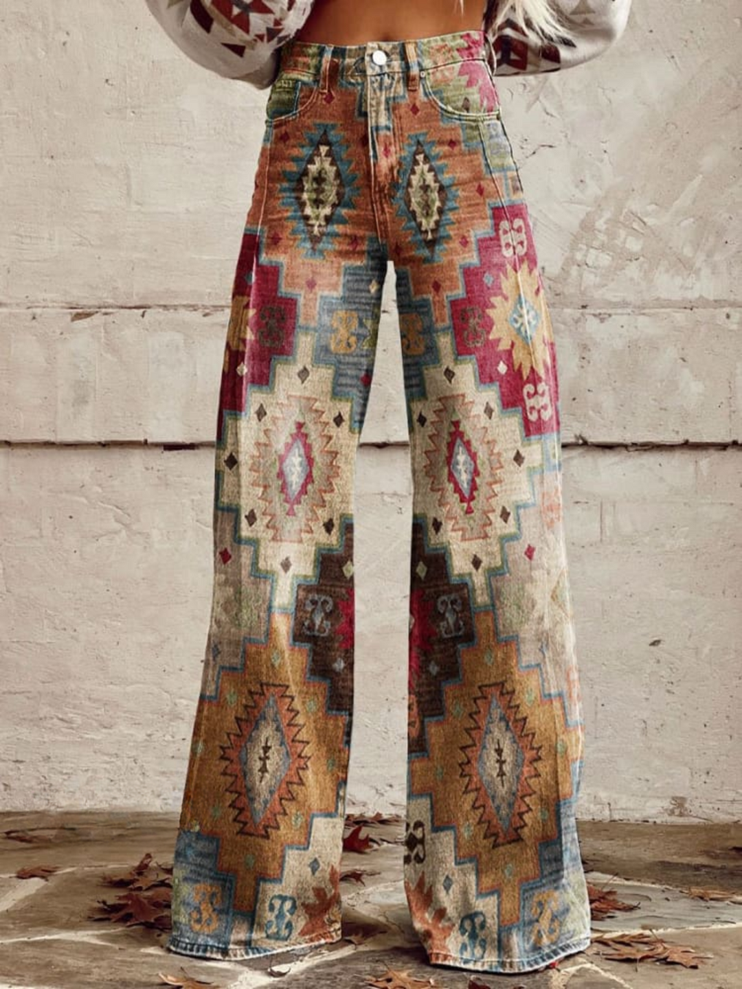Leonora | Stylowe Retro Eleganckie Spodnie