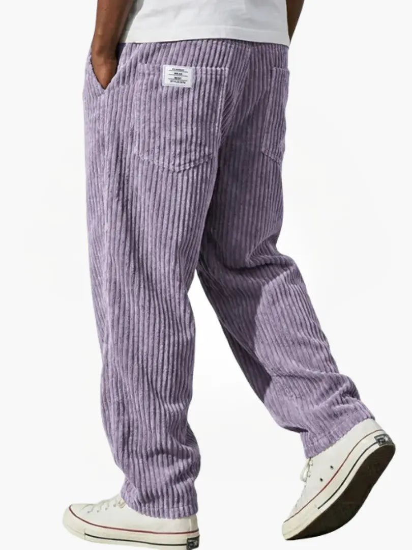 Gary | Spodnie z Sztruksu w Stylu Vintage