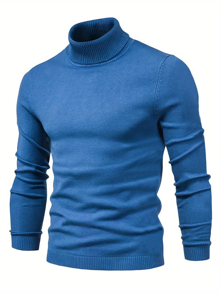 Malcolm | Klasyczny Sweter z Mock-Neck