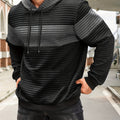 Hayes | Teksturowana bluza z kapturem w kolorze blokowym