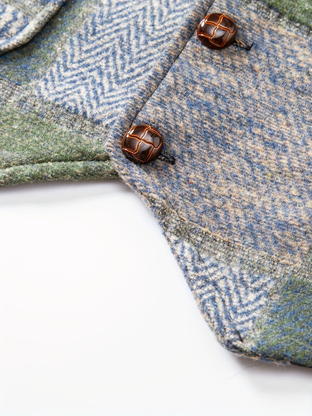 Tobias | Kamizelka w stylu patchwork