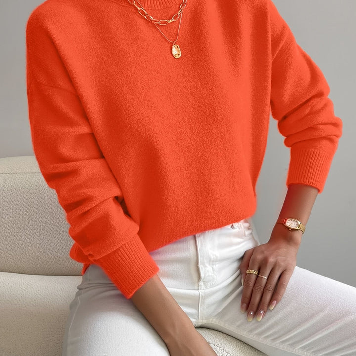 Lorelei | Wyrafinowany Sweter z Mock Neck