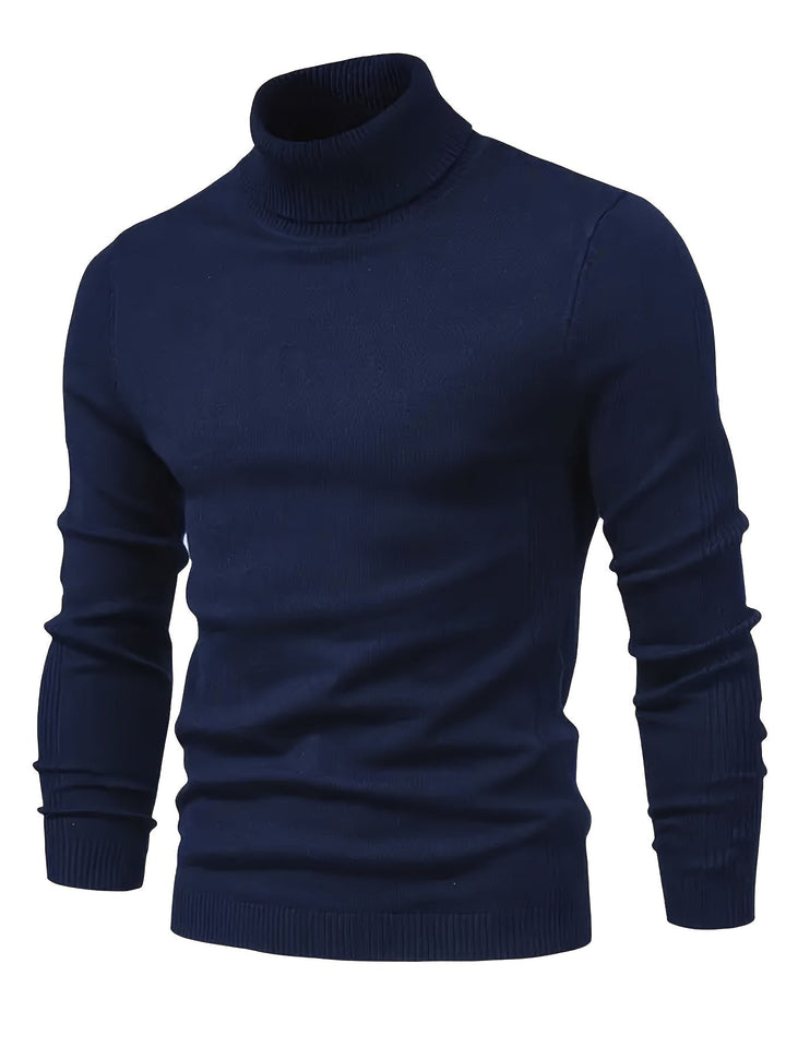Malcolm | Klasyczny Sweter z Mock-Neck