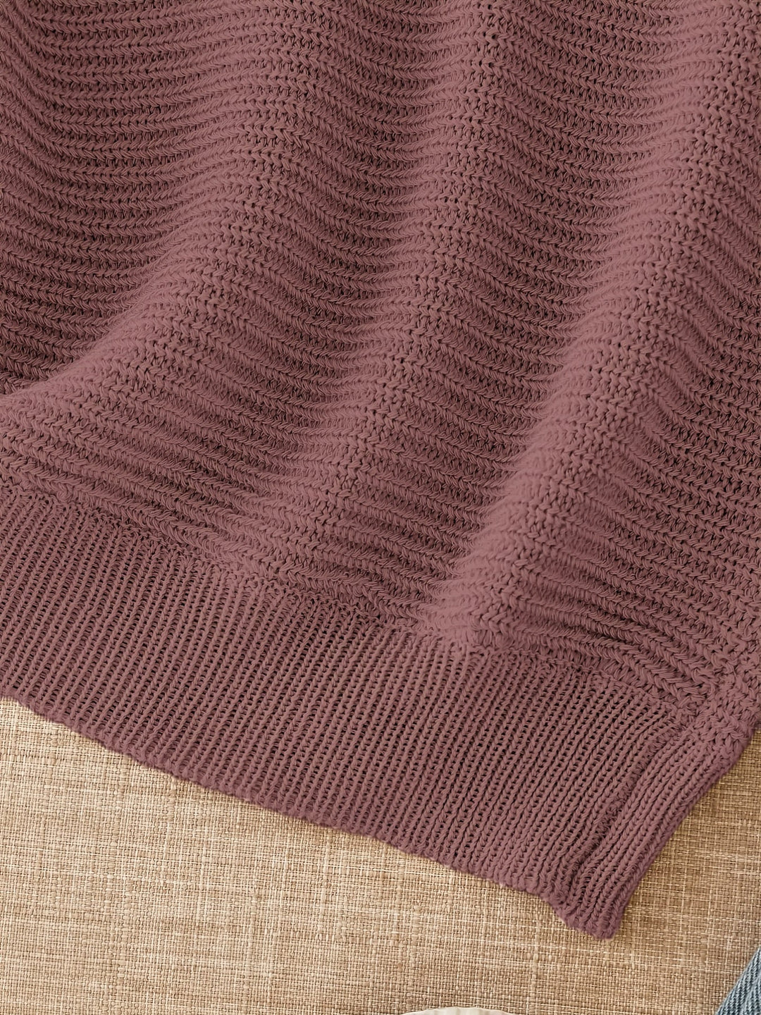 Lena | Luźny Sweter z Otworami