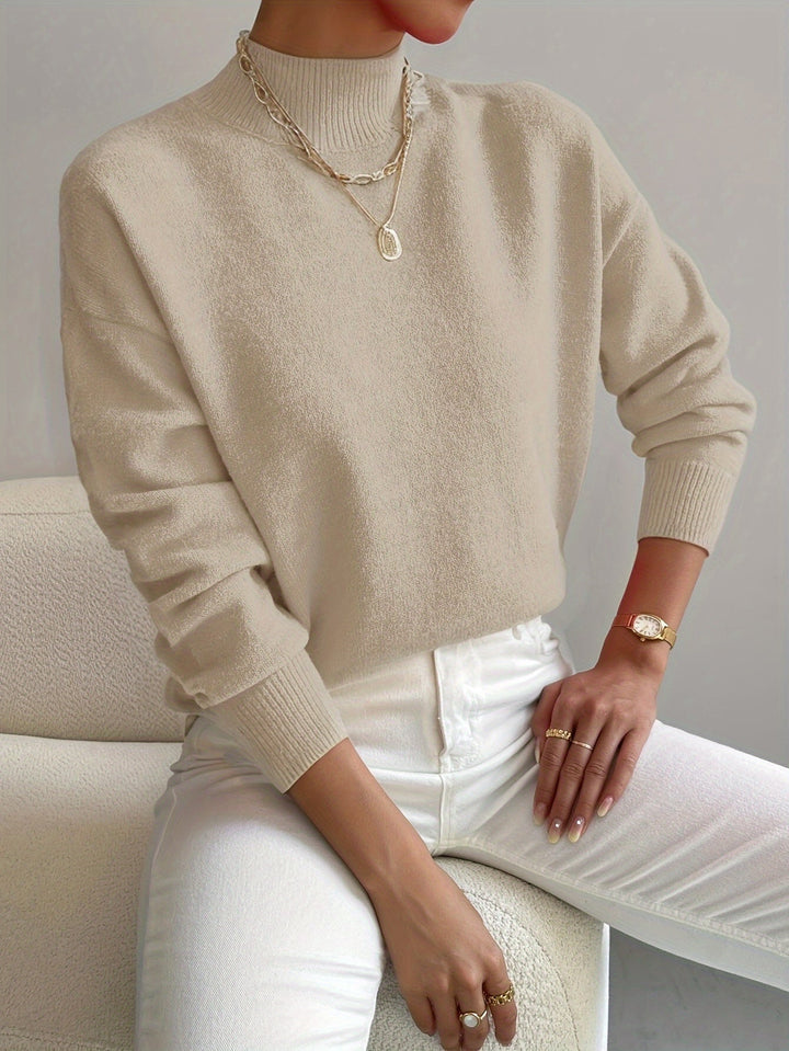 Lorelei | Wyrafinowany Sweter z Mock Neck