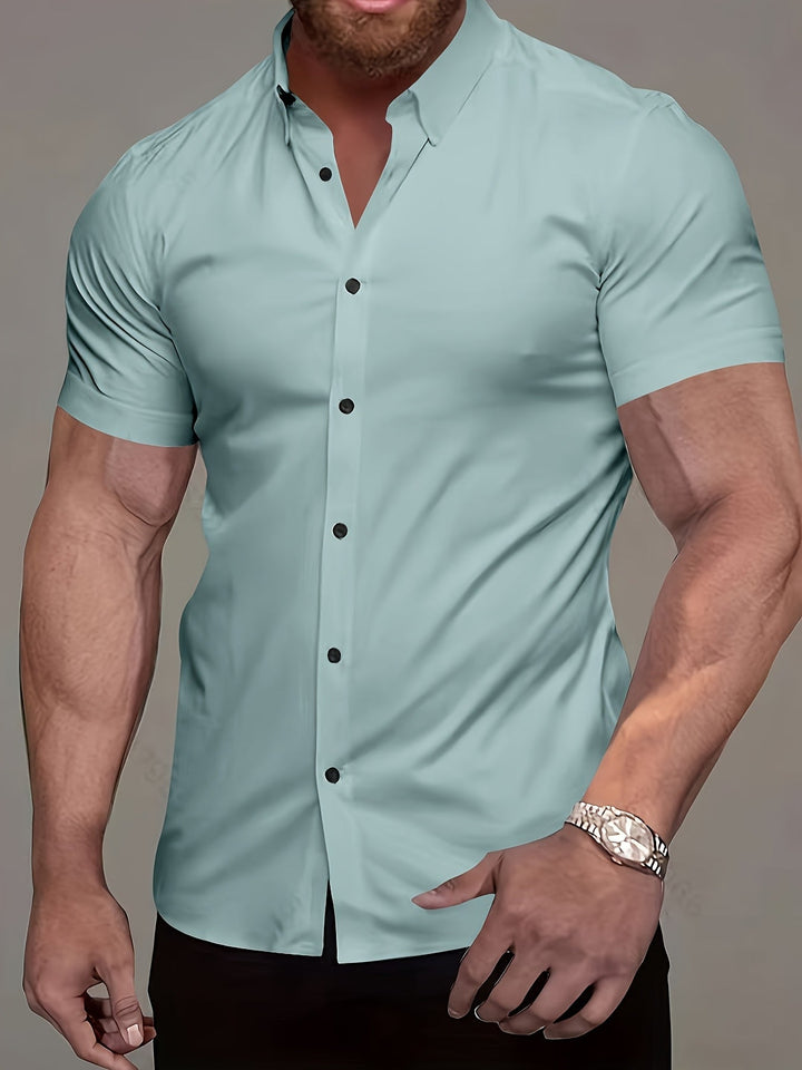 Weston | Elegancka Koszula z Krótkim Rękawem
