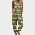 Clara | Wygodny Kombinezon Artystyczny z Kurczakiem