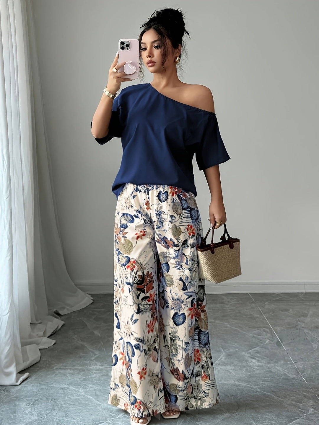 Estella | Zestaw Dwu-Częściowy z Odkrytymi Ramionami