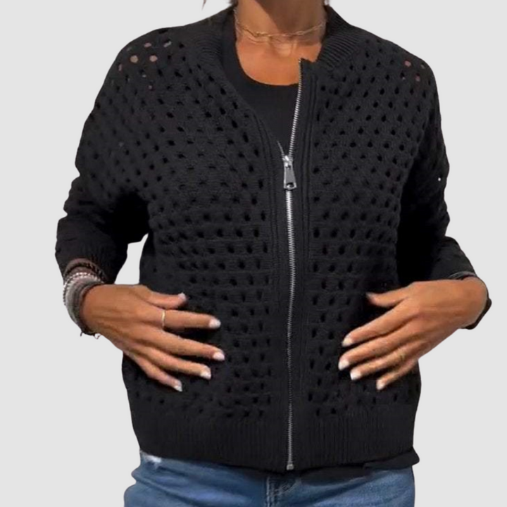 Gracie | Premium Sweter z Dziurkami