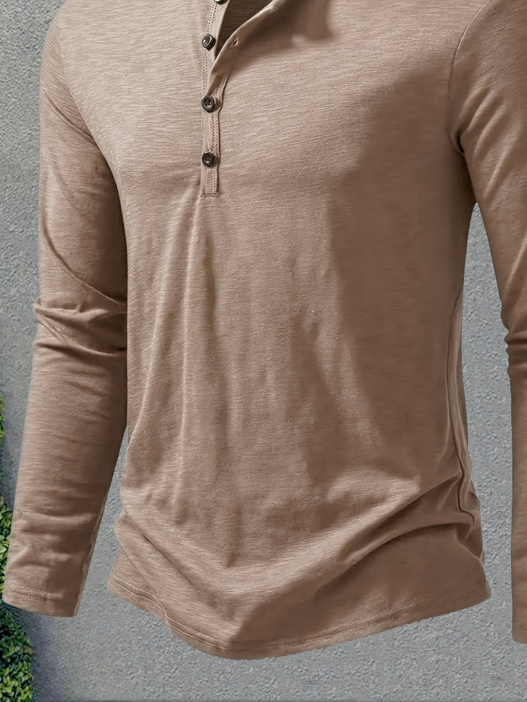 Dalton | Klasyczny Henley z Guzikami