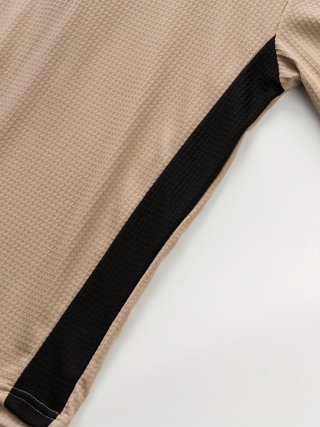 Curtis | Teksturowany longsleeve Henley