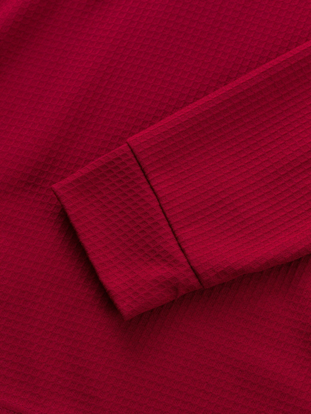 Curtis | Teksturowany longsleeve Henley
