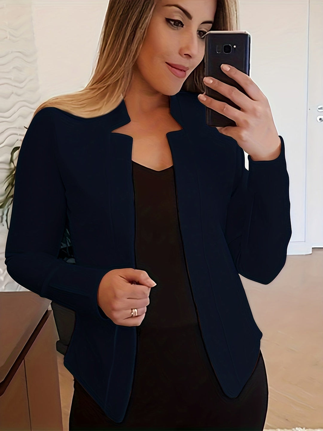 Kirsten | Otwarte Żakiet Dopasowany