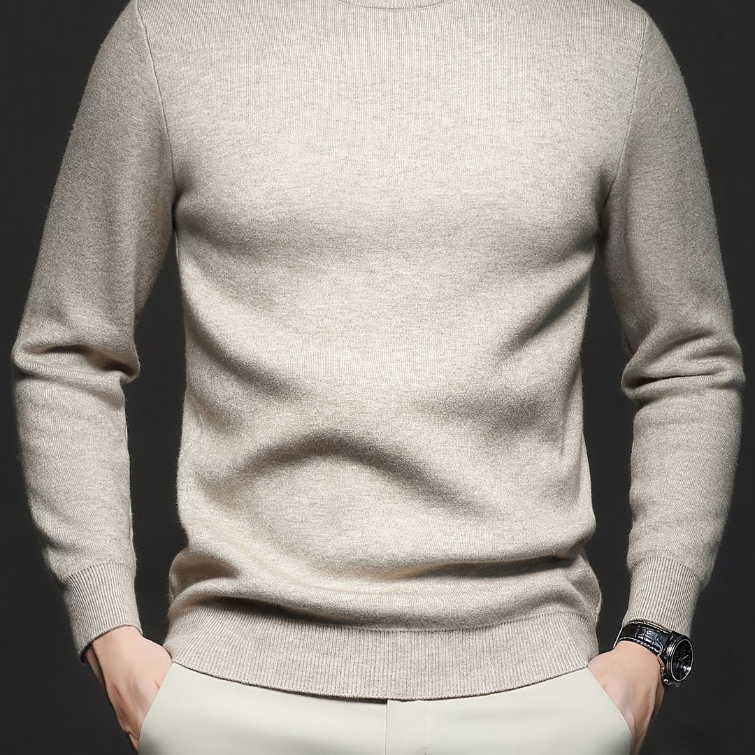 Russell | Elegancki Sweter z Wyższym Kołnierzem