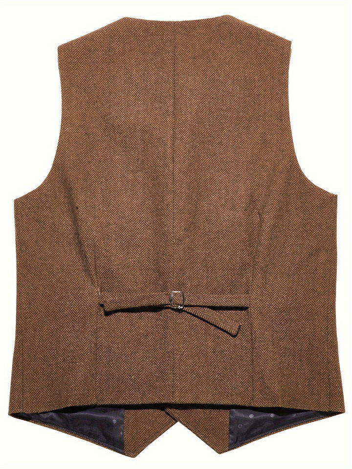 Byron | Elegancka Kamizelka W Kratę